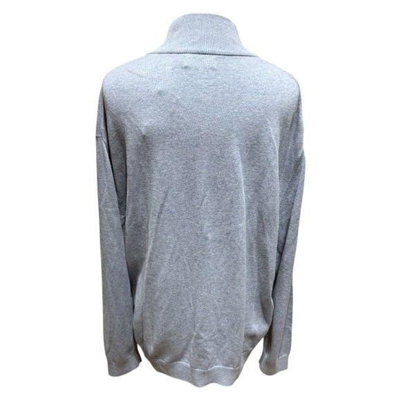 NWT Nautica Men’s 2XL Big & Tall Quarter-Zip Pullover Sweater – Blue - Picture 3 of 7